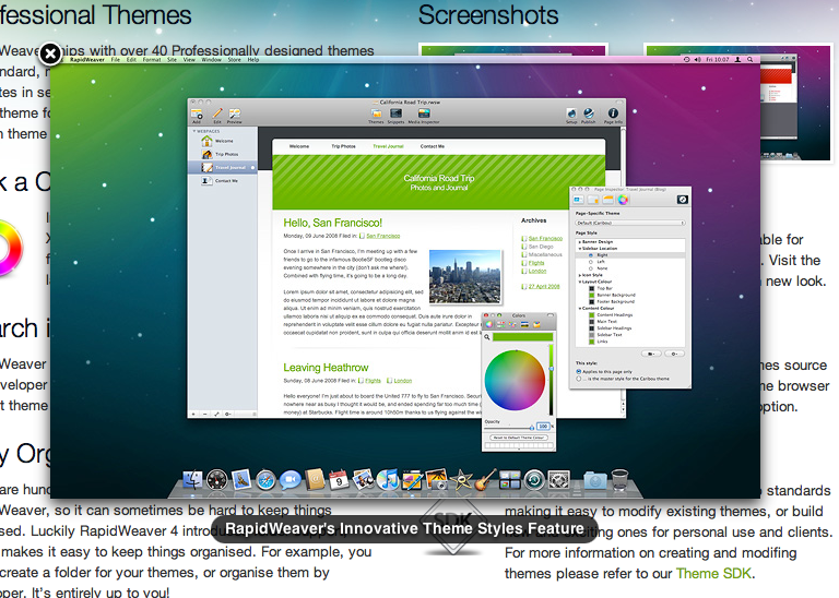 website designing software for mac